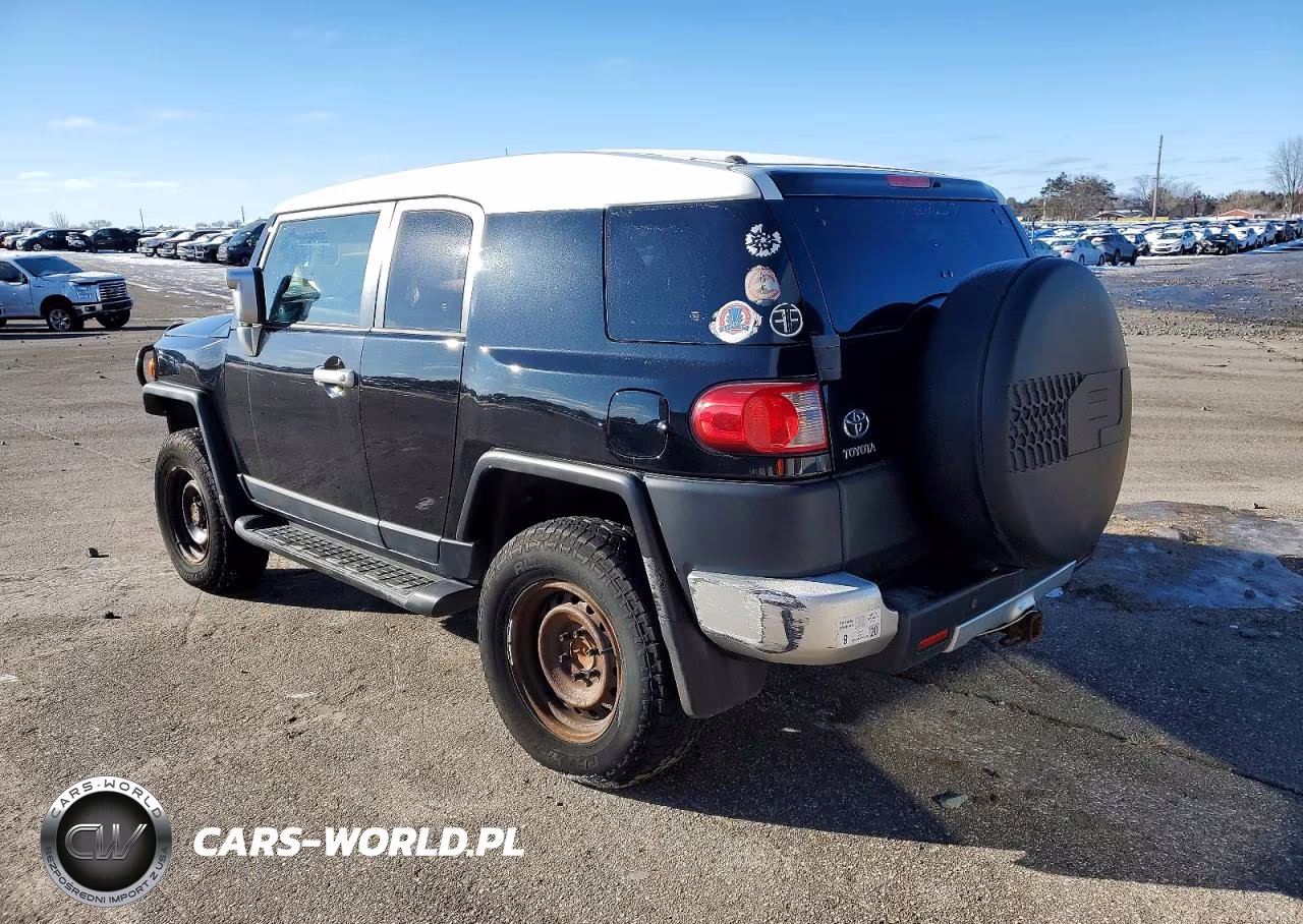 2007 Toyota Fj Cruiser Base VIN:JTEBU11F270043542 - 2