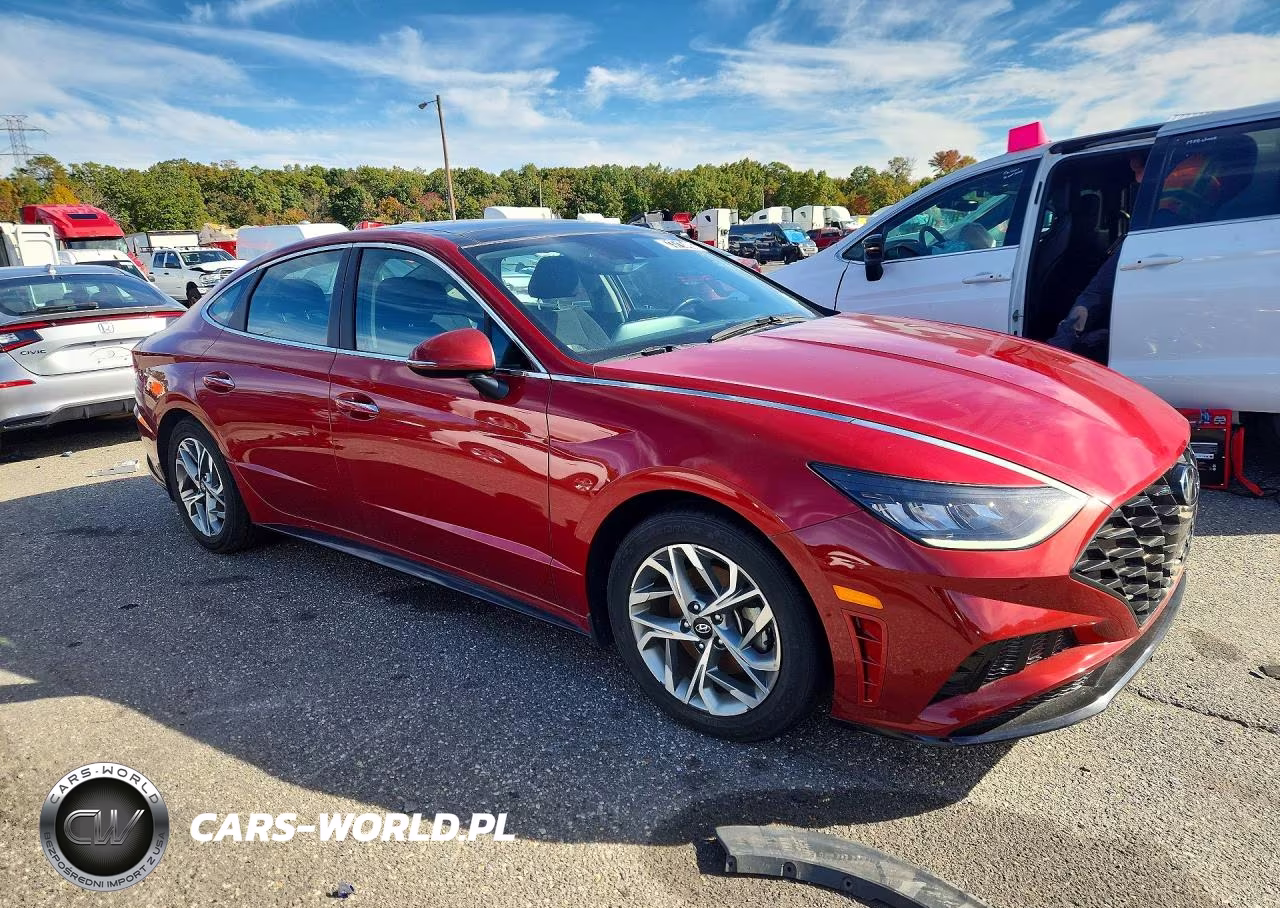 2023 Hyundai Sonata Sel VIN:KMHL14JA3PA283034 - 4