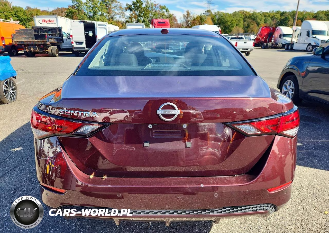 2025 Nissan Sentra Sv VIN:3N1AB8CVXSY370467 - 6