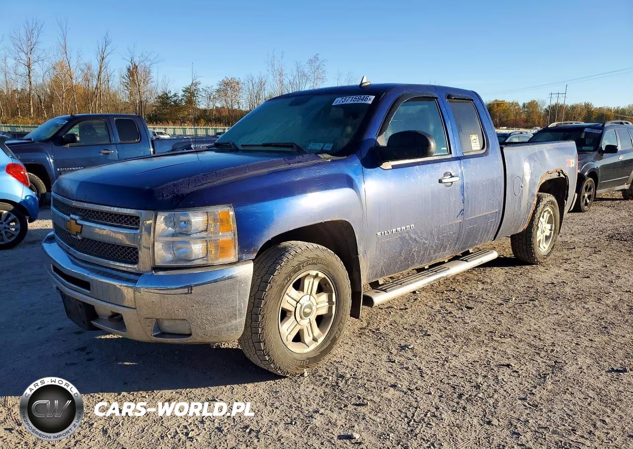 2013 Chevrolet Silverado K1500 Lt VIN:1GCRKSE75DZ380313 - 1