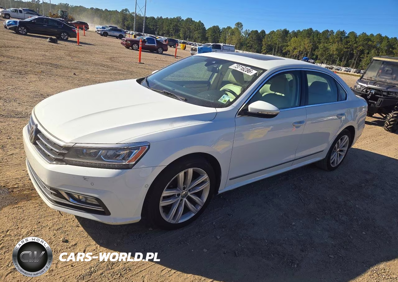 2018 Volkswagen Passat Sel Premium VIN:1VWCA7A3XJC034200 - 1