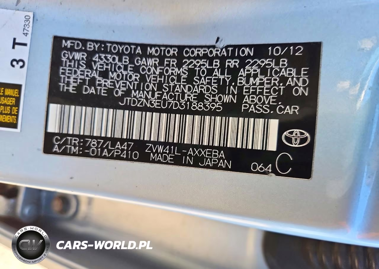 2013 Toyota Prius V Five VIN:JTDZN3EU7D3188395 - 12