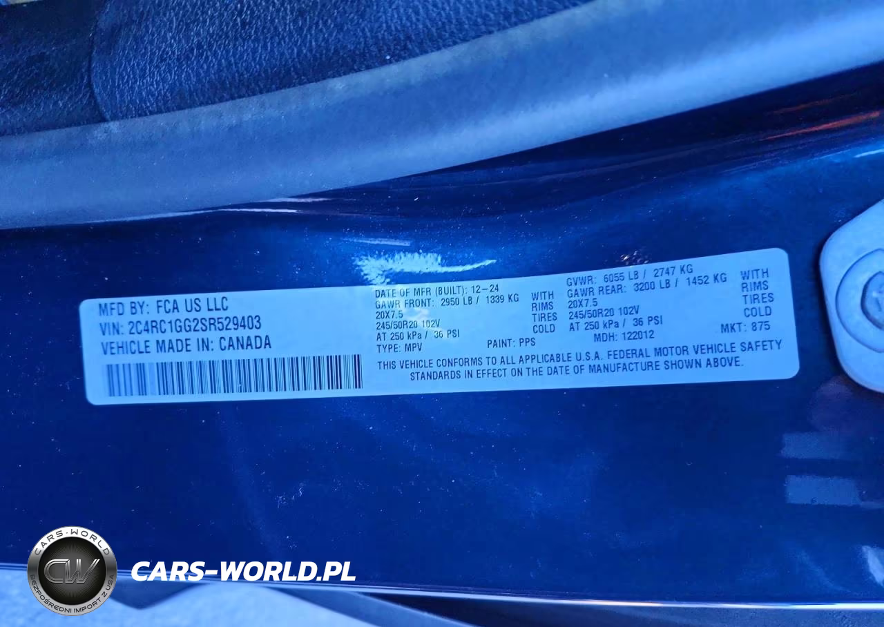 2025 Chrysler Pacifica Limited VIN:2C4RC1GG2SR529403 - 13