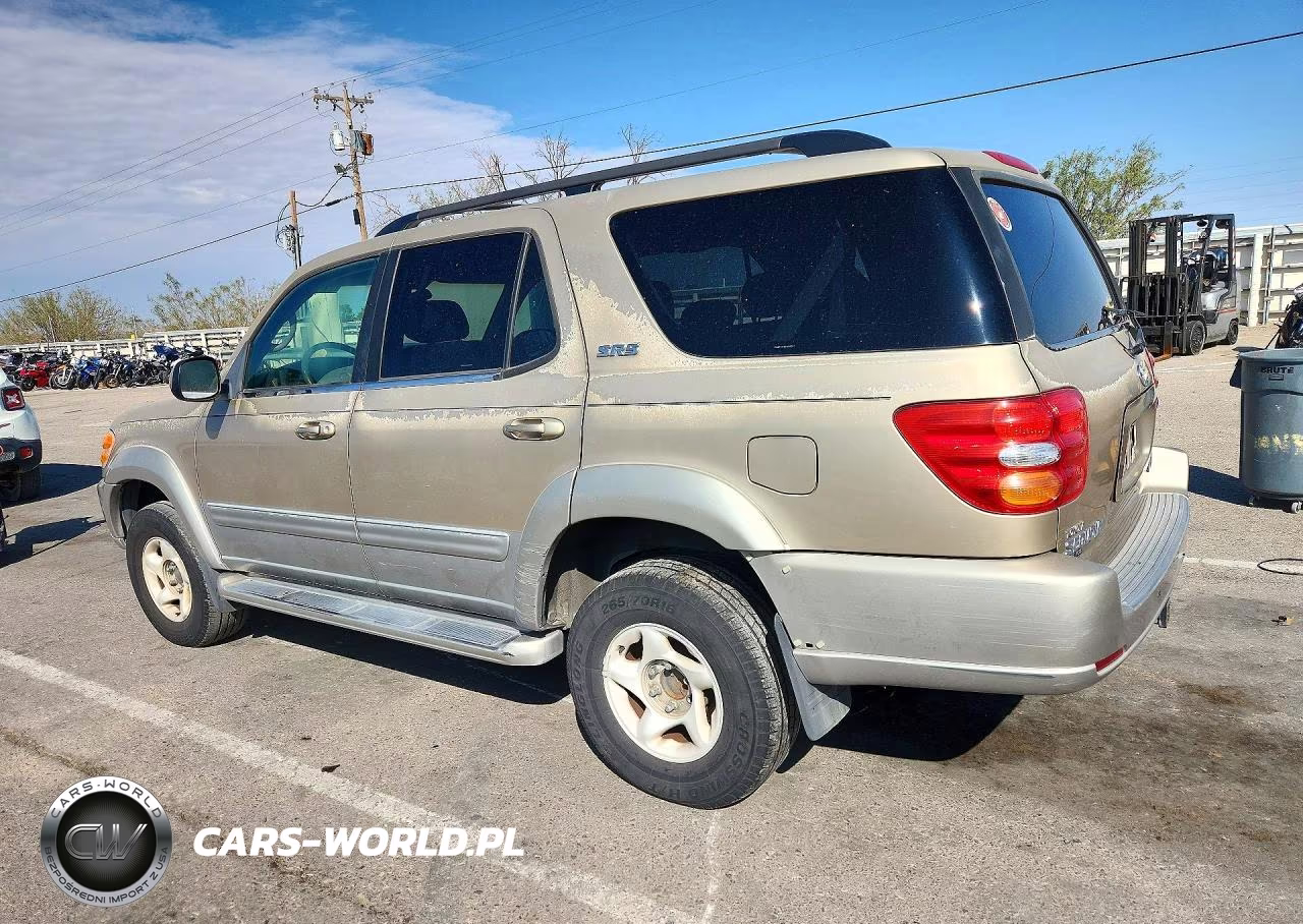 2002 Toyota Sequoia Sr5 VIN:5TDBT44A12S089507 - 2