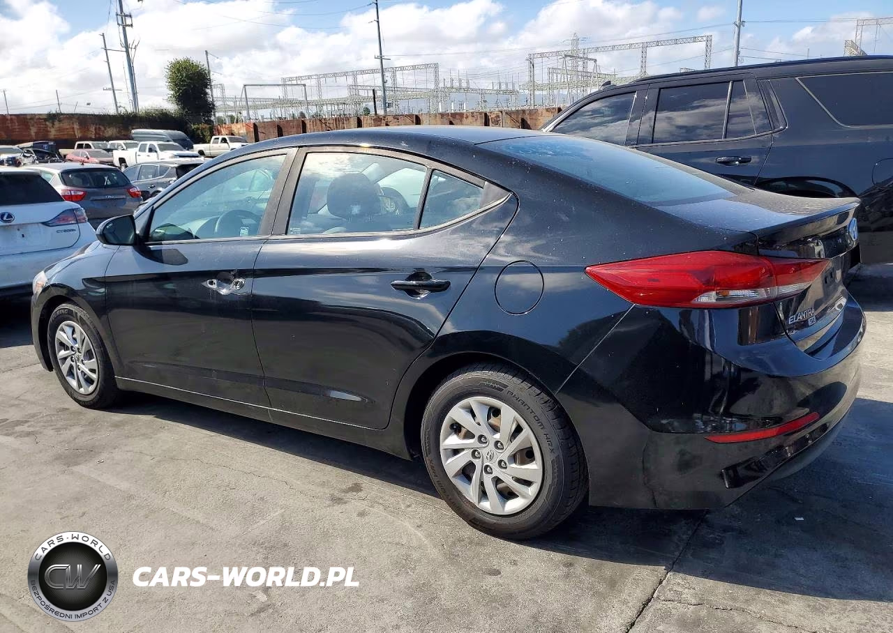 2018 Hyundai Elantra Se VIN:5NPD74LF9JH353605 - 2