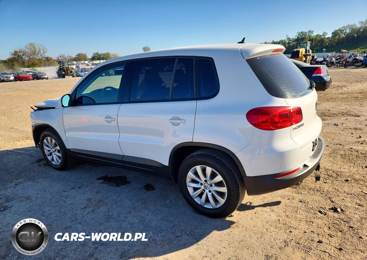 2013 Volkswagen Tiguan S VIN:WVGCV3AX6DW587914 - 2