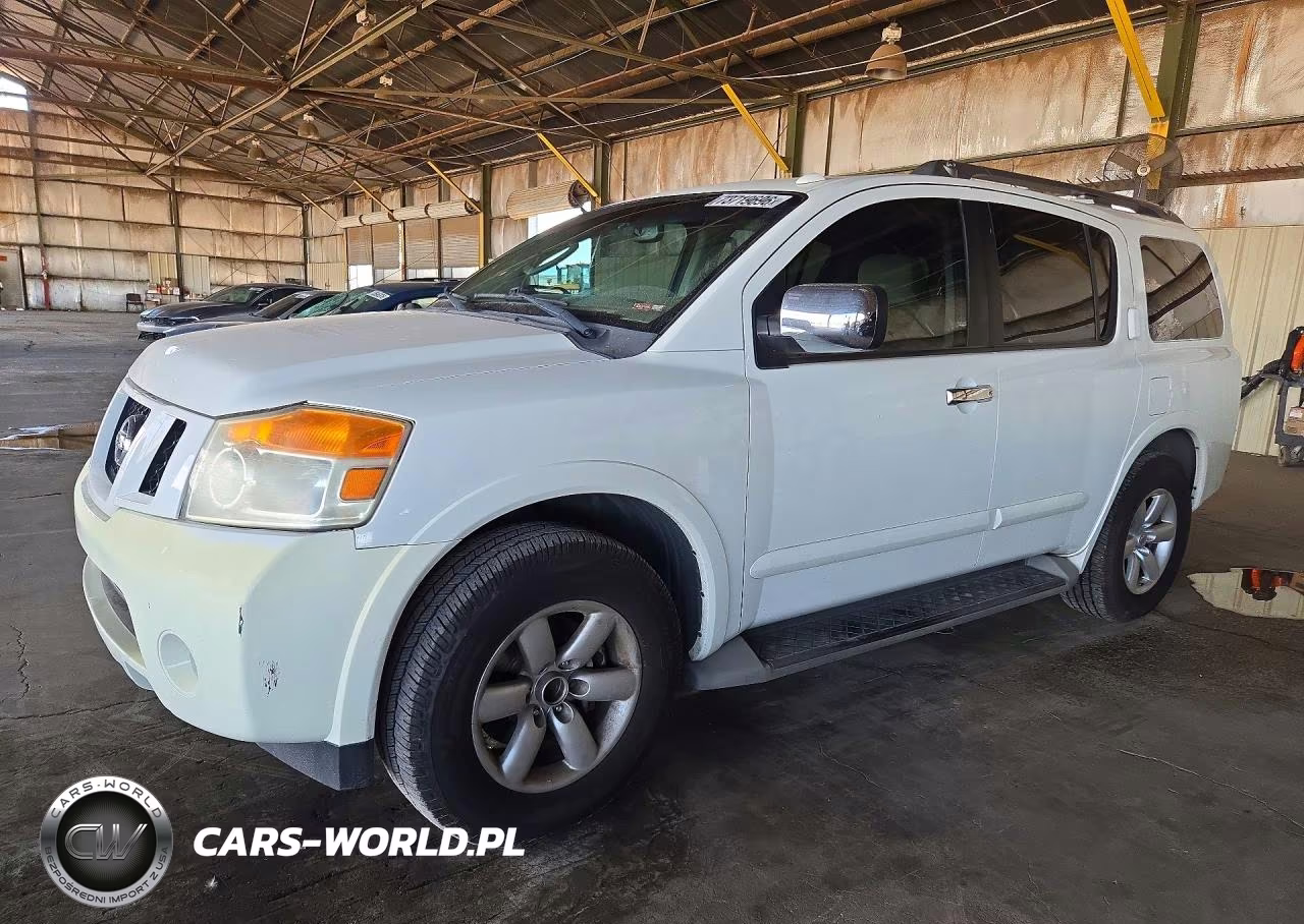 2012 Nissan Armada Sv VIN:5N1AA0NDXCN609273 - 1