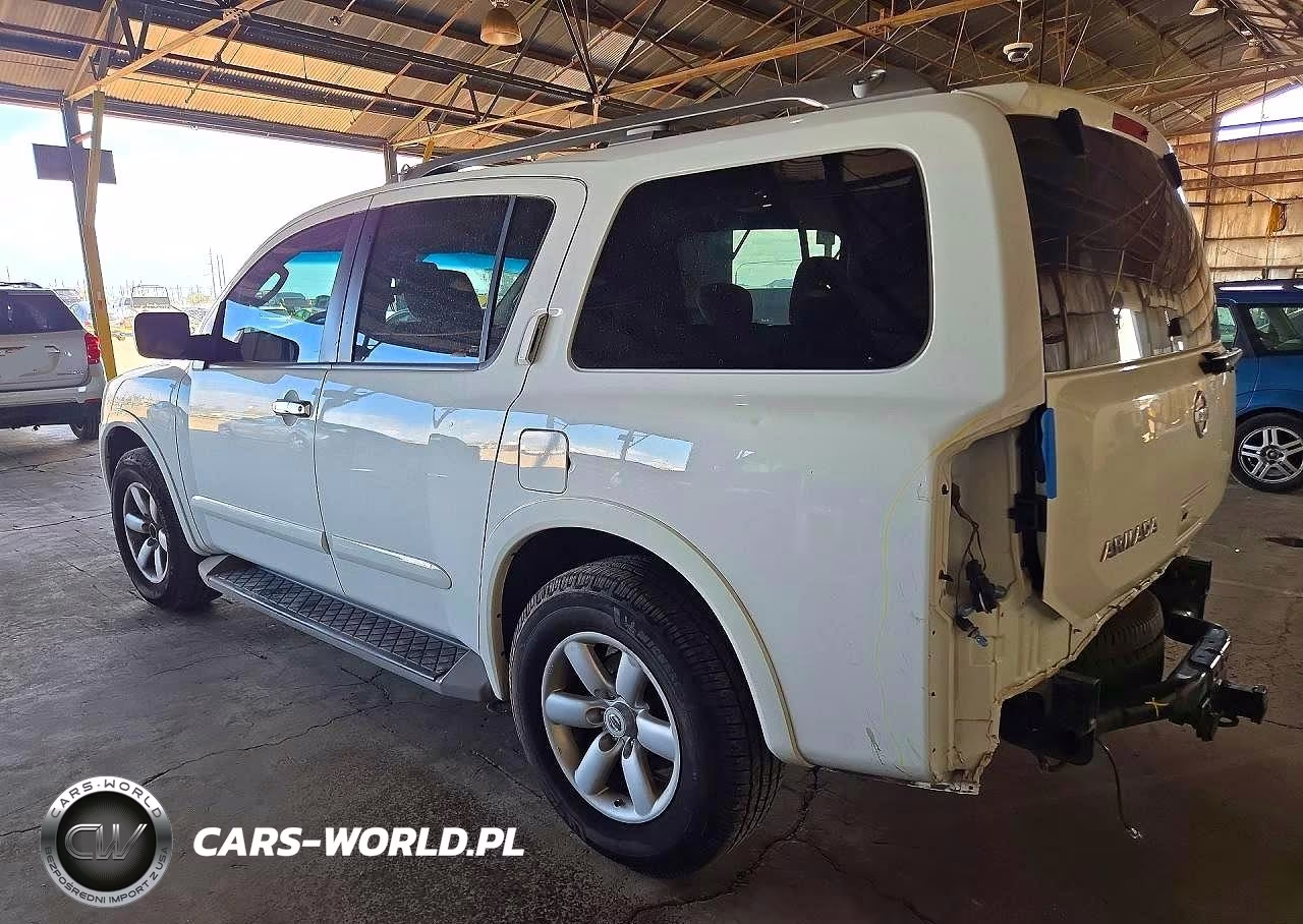 2012 Nissan Armada Sv VIN:5N1AA0NDXCN609273 - 2