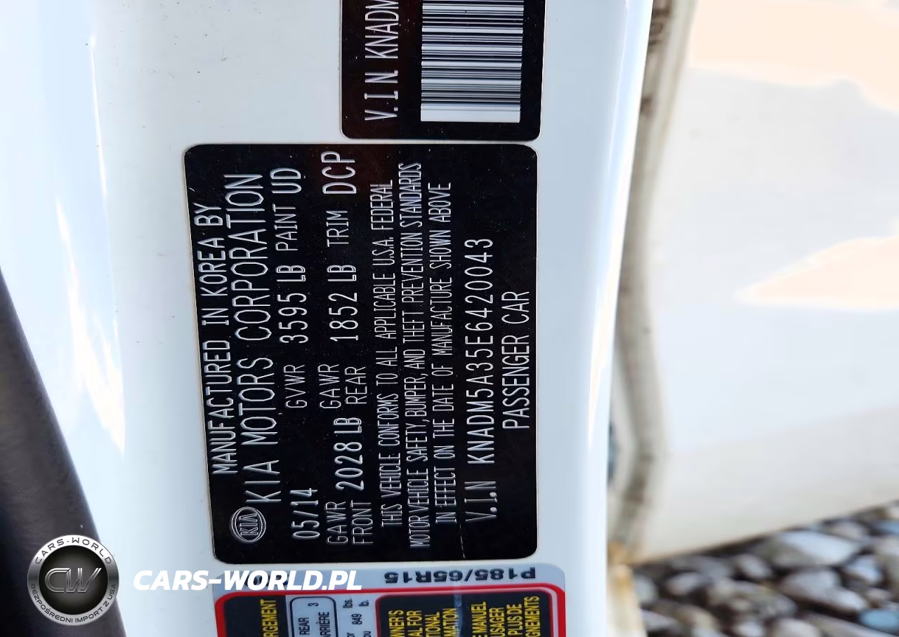 2014 Kia Rio Lx VIN:KNADM5A35E6420043 - 12