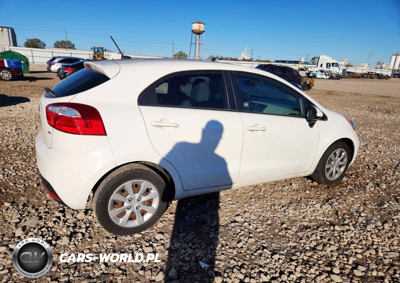 2014 Kia Rio Lx VIN:KNADM5A35E6420043 - 3