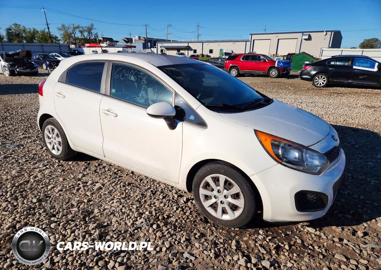 2014 Kia Rio Lx VIN:KNADM5A35E6420043 - 4