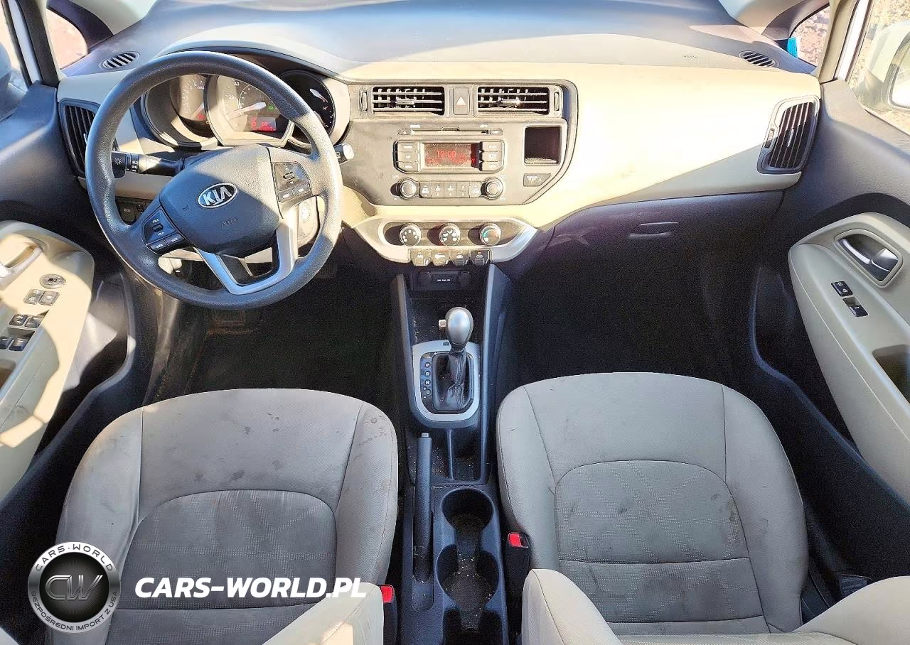 2014 Kia Rio Lx VIN:KNADM5A35E6420043 - 8