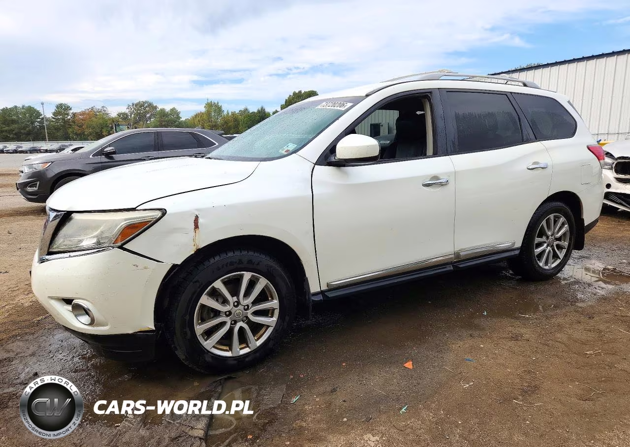 2015 Nissan Pathfinder Sl VIN:5N1AR2MM6FC618462 - 1