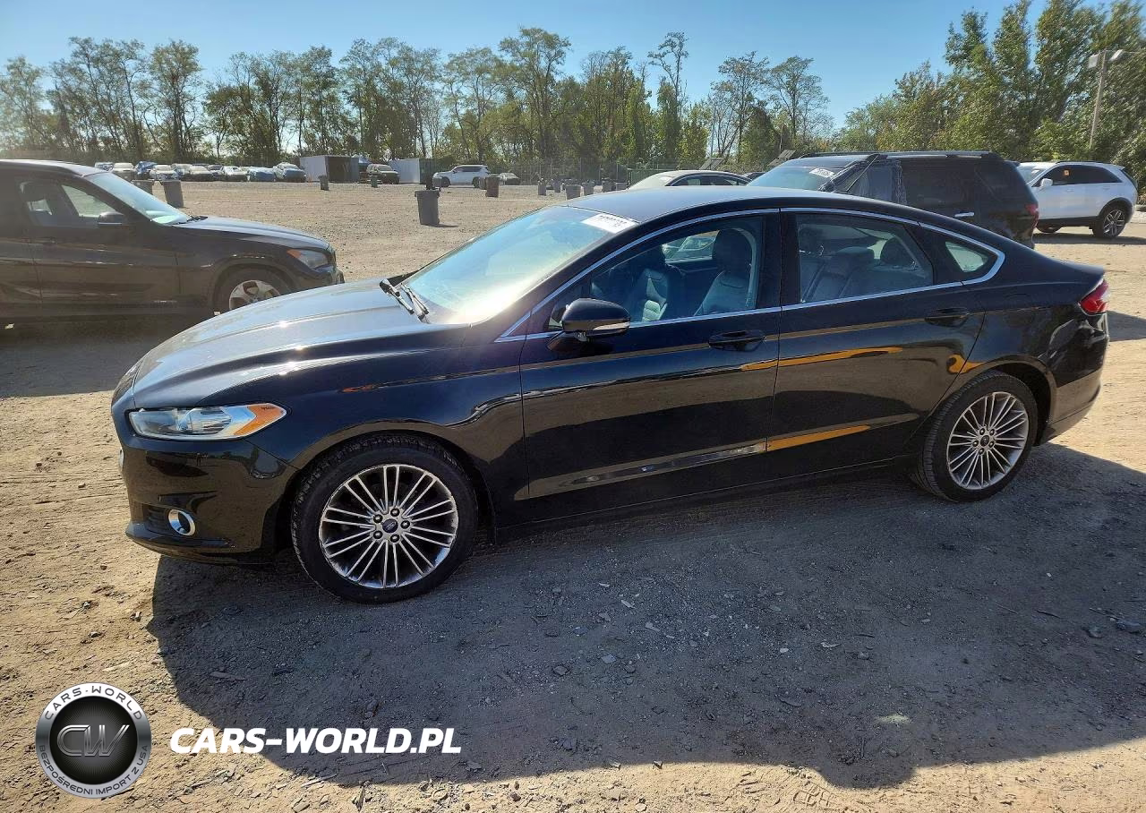 2014 Ford Fusion Se VIN:3FA6P0H90ER382424 - 1