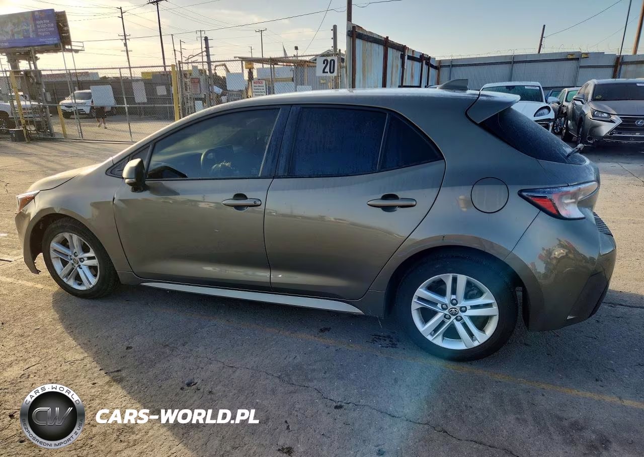 2019 Toyota Corolla Se VIN:JTNK4RBE1K3034634 - 2