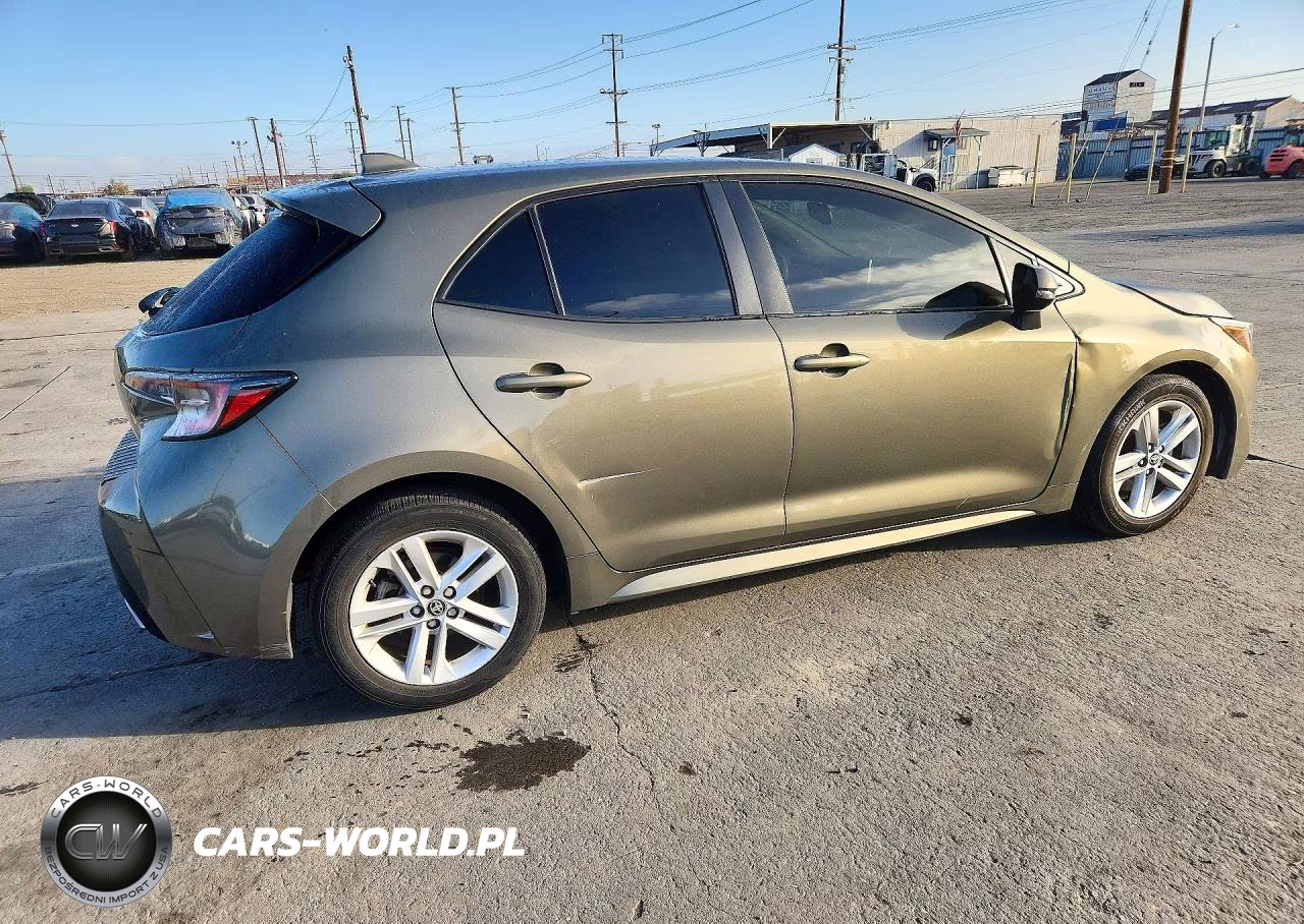 2019 Toyota Corolla Se VIN:JTNK4RBE1K3034634 - 3