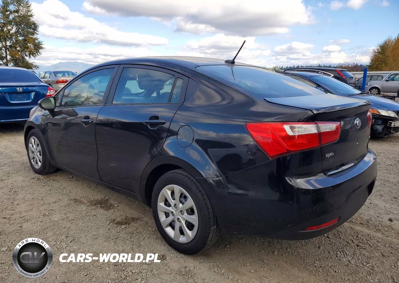 2013 Kia Rio Lx VIN:KNADM4A34D6178032 - 2