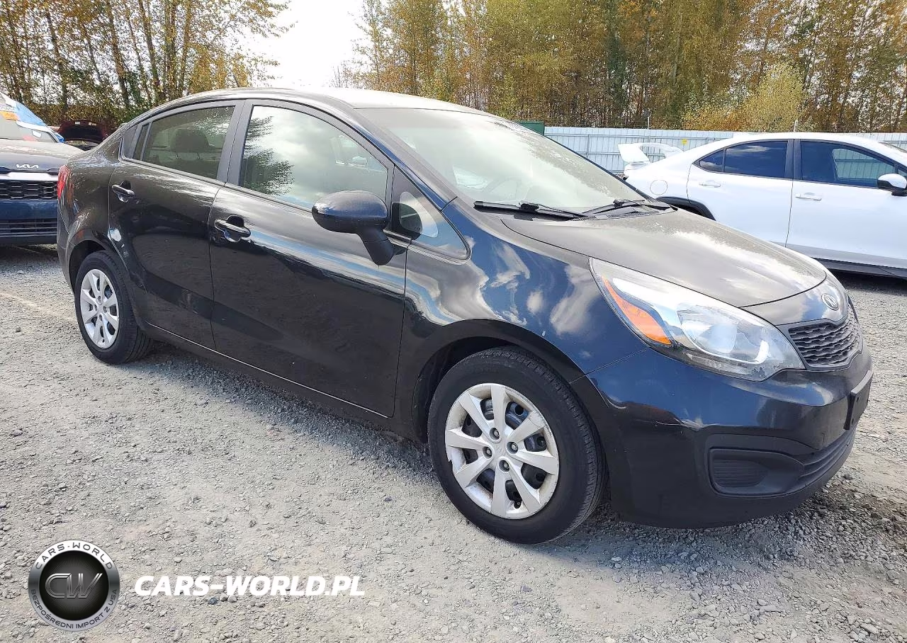2013 Kia Rio Lx VIN:KNADM4A34D6178032 - 4