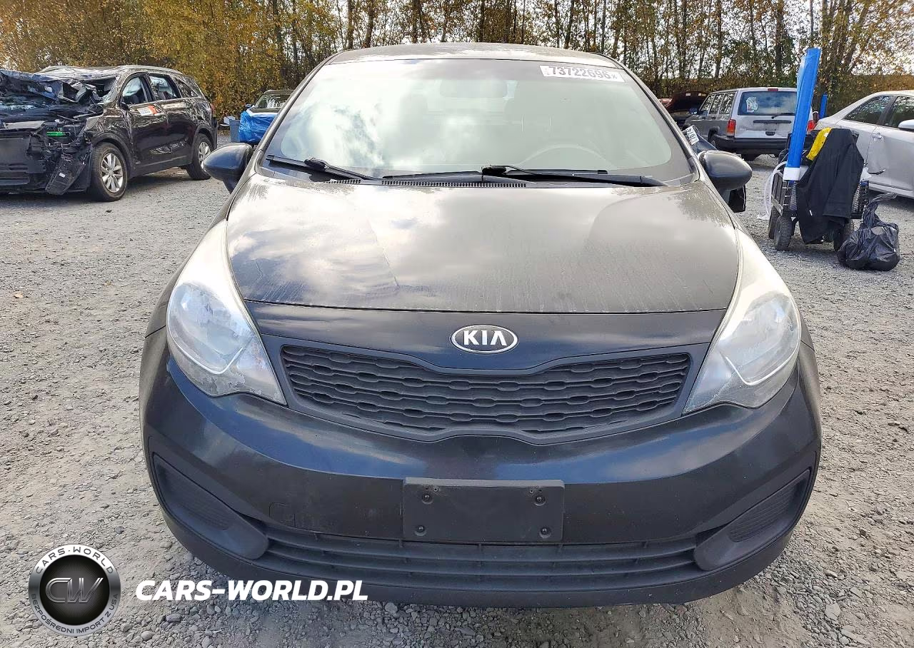 2013 Kia Rio Lx VIN:KNADM4A34D6178032 - 5