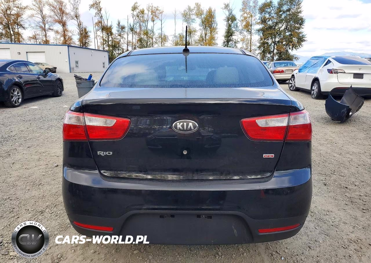 2013 Kia Rio Lx VIN:KNADM4A34D6178032 - 6