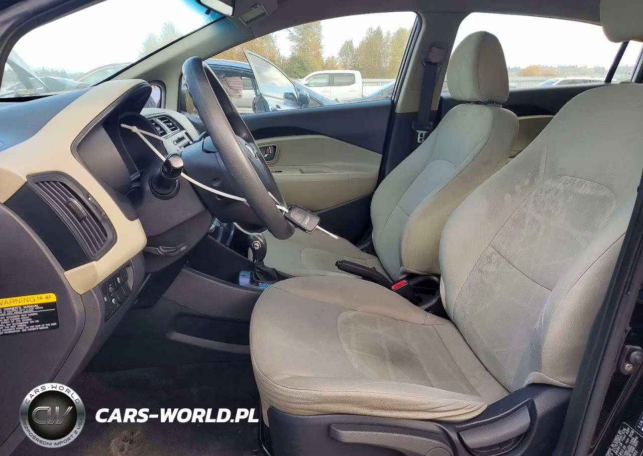 2013 Kia Rio Lx VIN:KNADM4A34D6178032 - 7