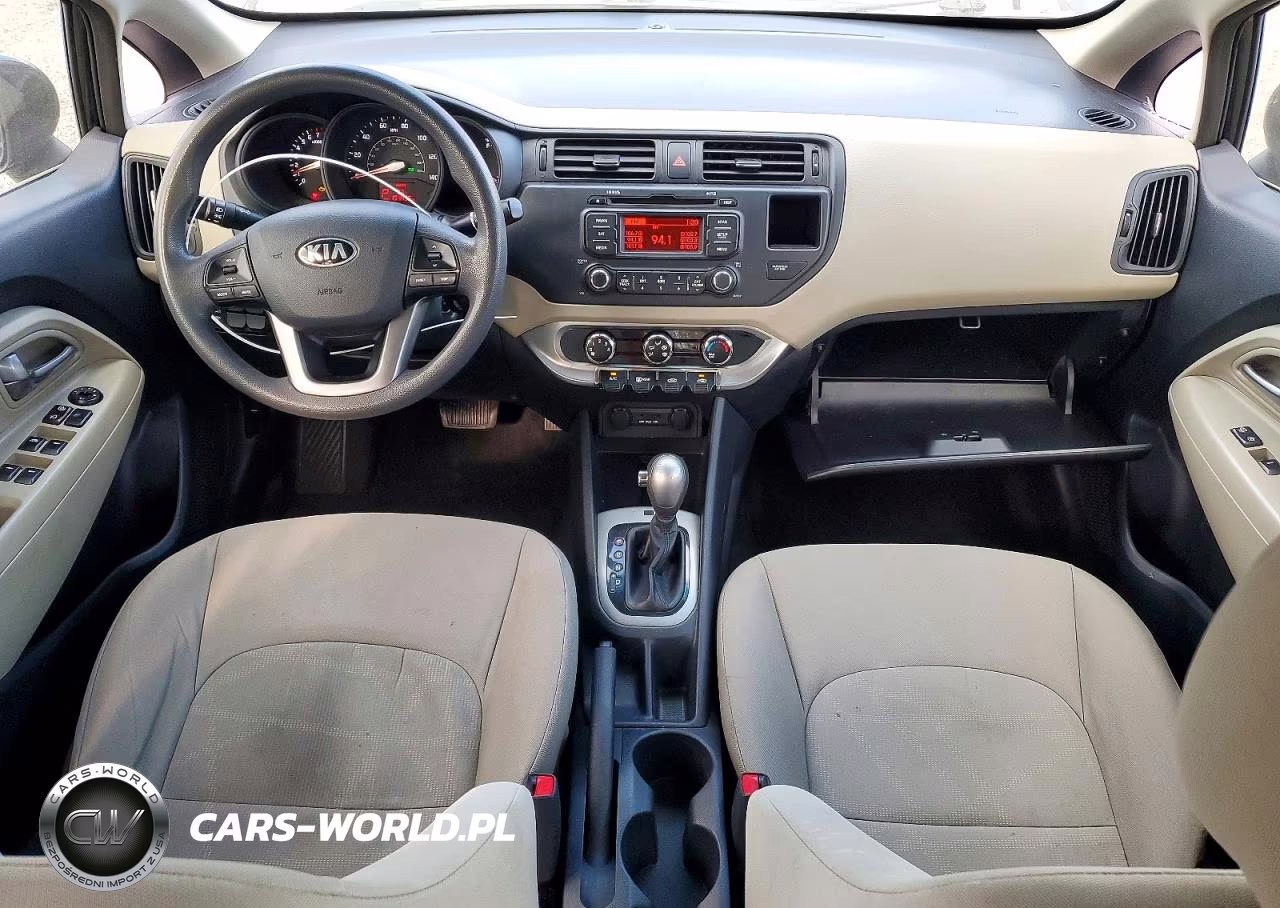 2013 Kia Rio Lx VIN:KNADM4A34D6178032 - 8