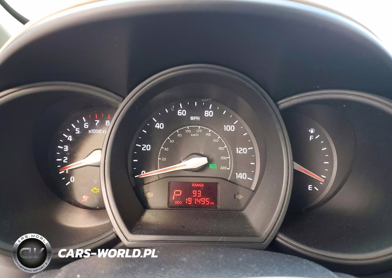 2013 Kia Rio Lx VIN:KNADM4A34D6178032 - 9
