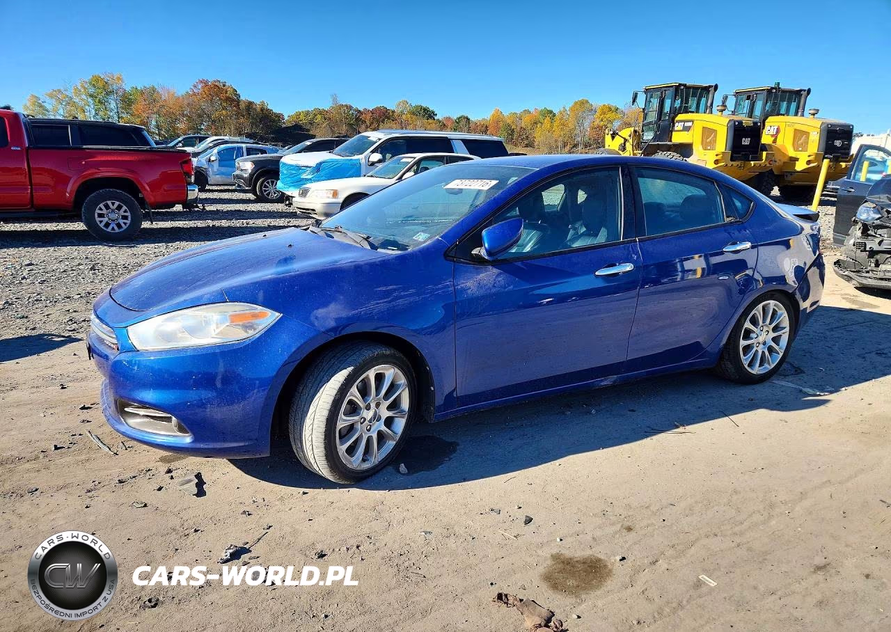 2013 Dodge Dart Limited VIN:1C3CDFCH8DD182443 - 1
