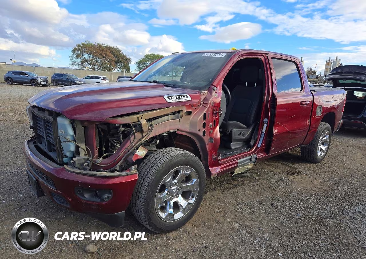 2019 Ram 1500 Big Horn-Lone Star VIN:1C6RREFT0KN814013 - 1