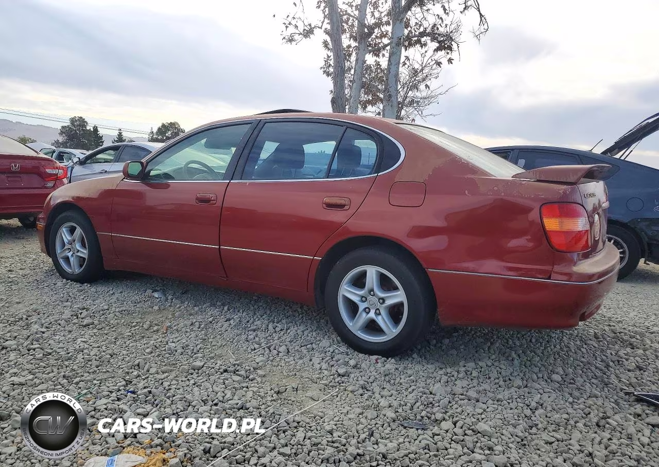 1998 Lexus Gs 400 VIN:JT8BH68X8W0013625 - 2