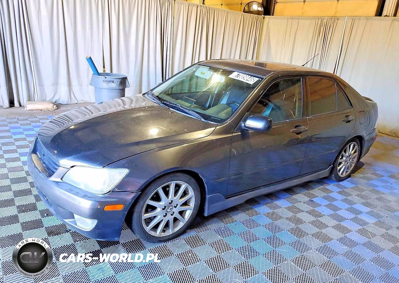 2004 Lexus Is 300 VIN:JTHBD192740081624 - 1