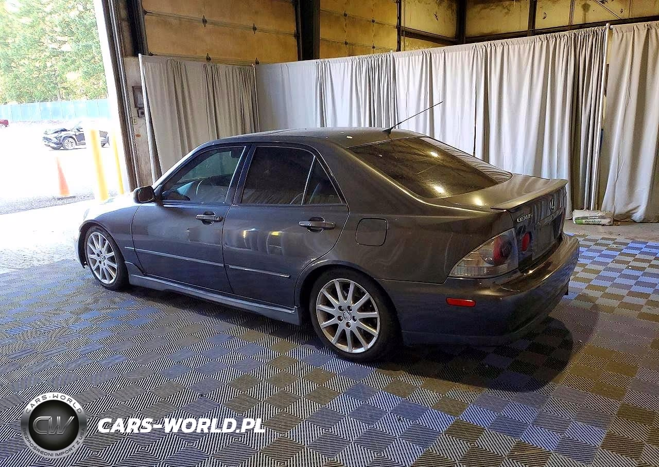 2004 Lexus Is 300 VIN:JTHBD192740081624 - 2