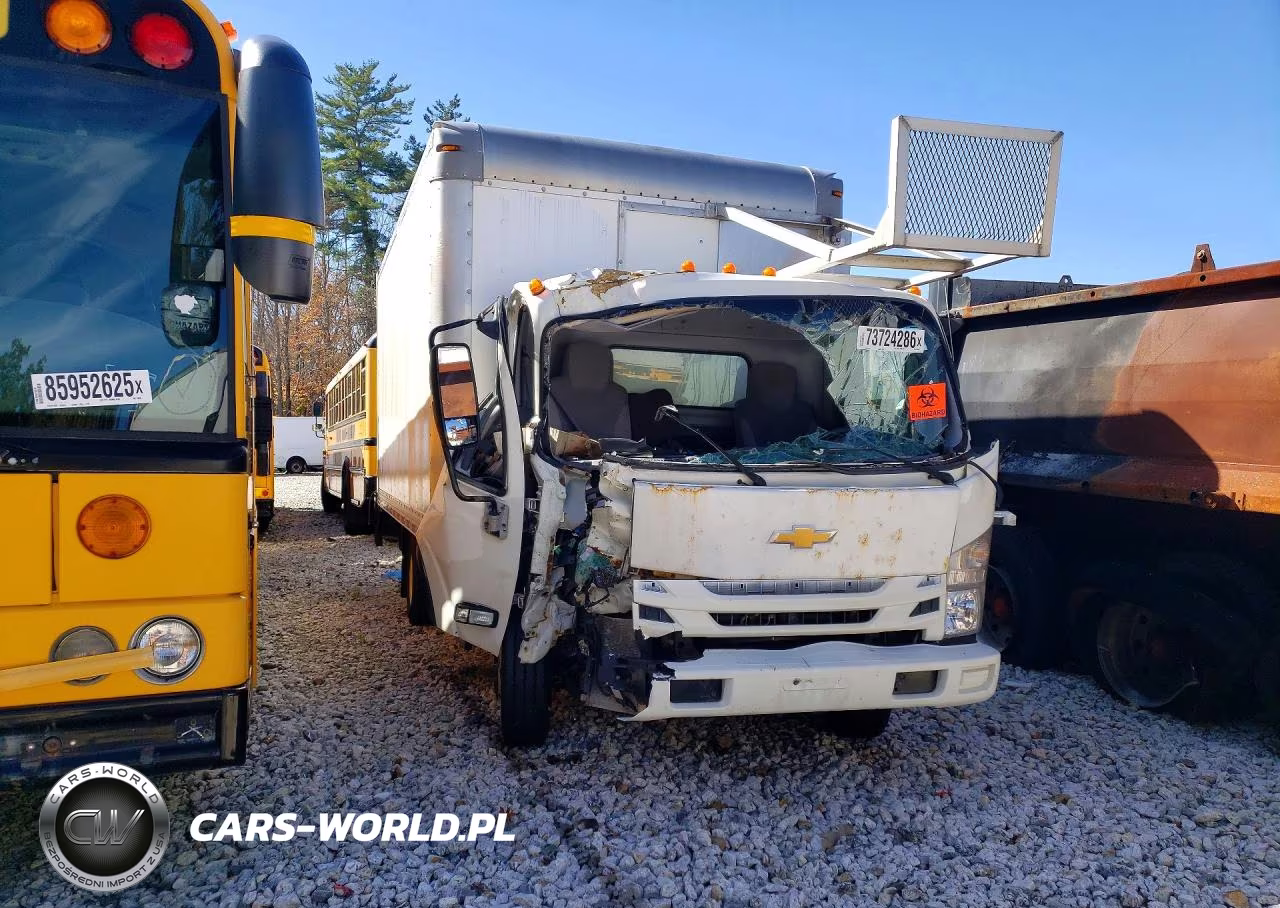 2021 Chevrolet 4500Hd Box Truck VIN:JALCDW169M7005328 - 4