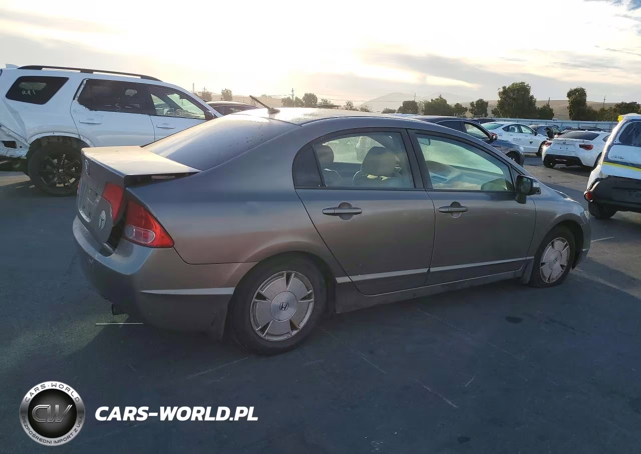 2008 Honda Civic Hybrid VIN:JHMFA36218S012402 - 3
