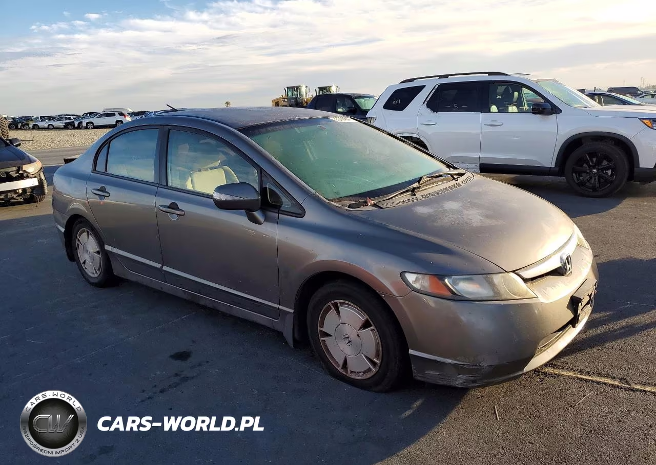 2008 Honda Civic Hybrid VIN:JHMFA36218S012402 - 4