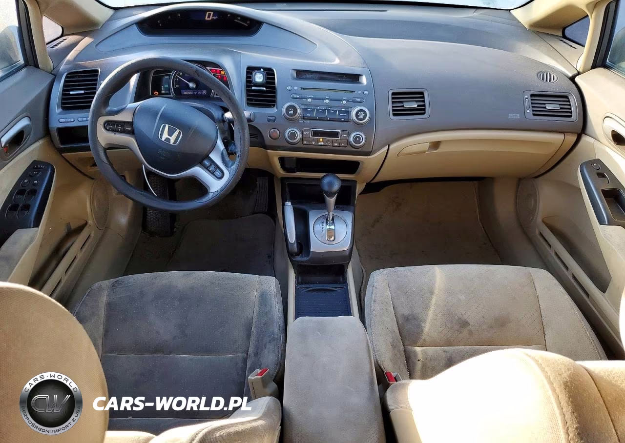 2008 Honda Civic Hybrid VIN:JHMFA36218S012402 - 8