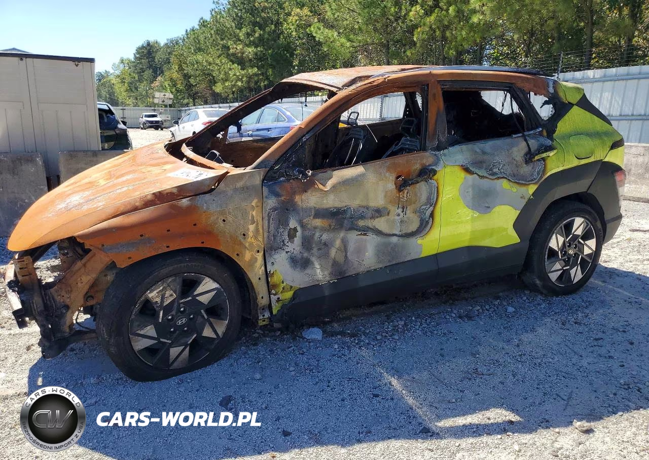 2024 Hyundai Kona Sel VIN:KM8HBCAB4RU058158 - 1