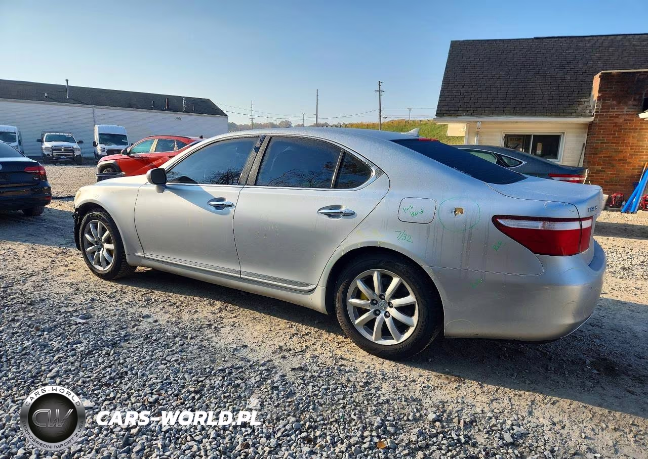 2009 Lexus Ls 460 VIN:JTHCL46F395002640 - 2
