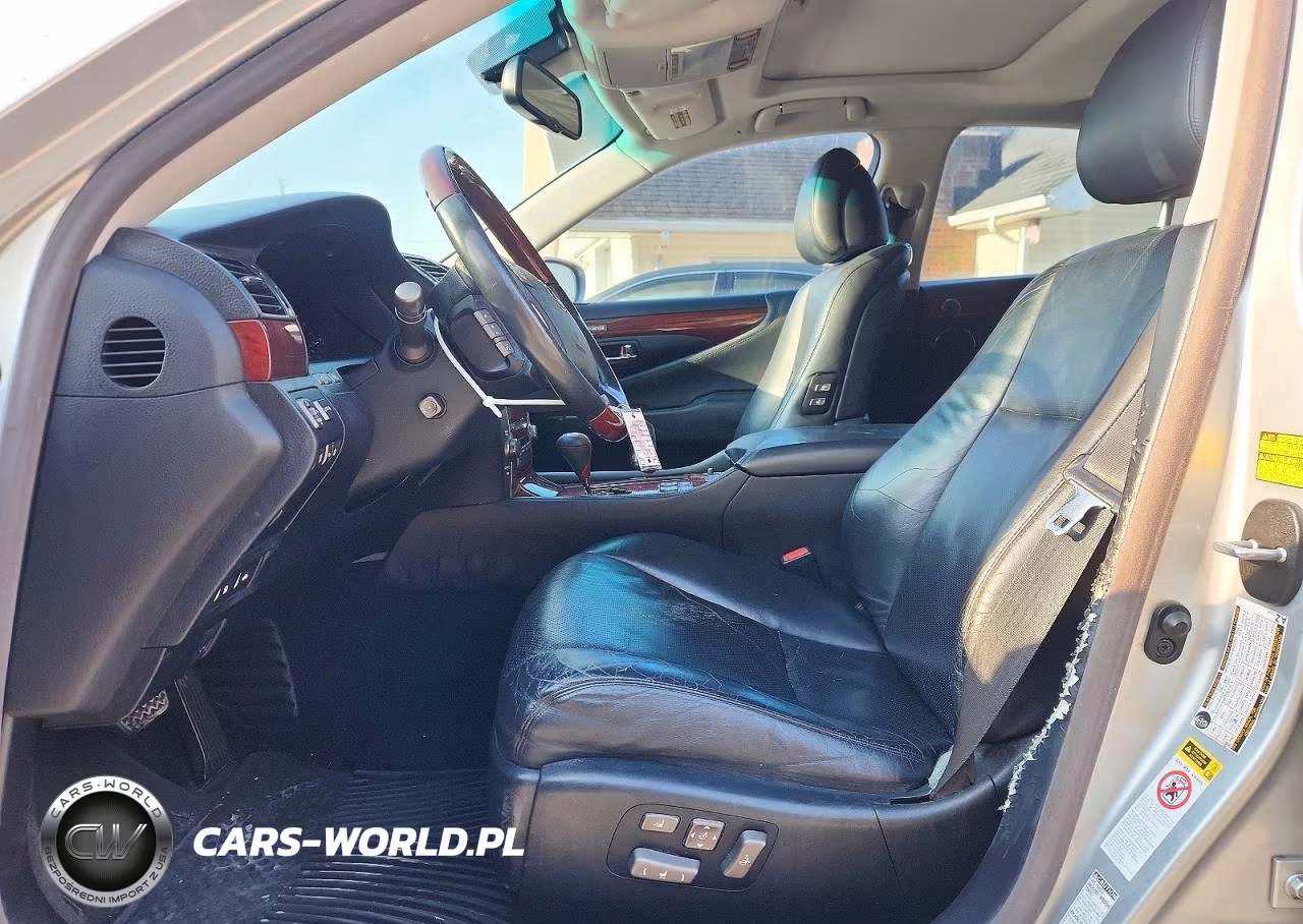2009 Lexus Ls 460 VIN:JTHCL46F395002640 - 7