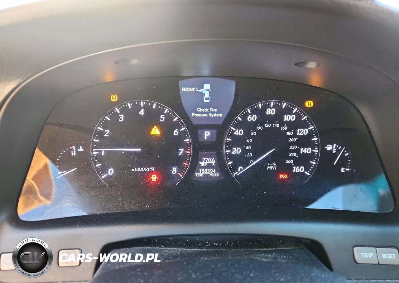 2009 Lexus Ls 460 VIN:JTHCL46F395002640 - 9
