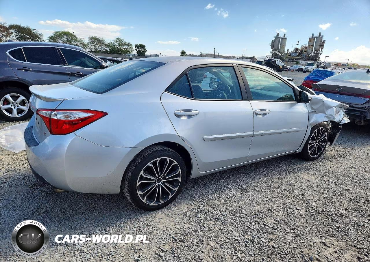 2014 Toyota Corolla S Premium VIN:5YFBURHE7EP166952 - 3