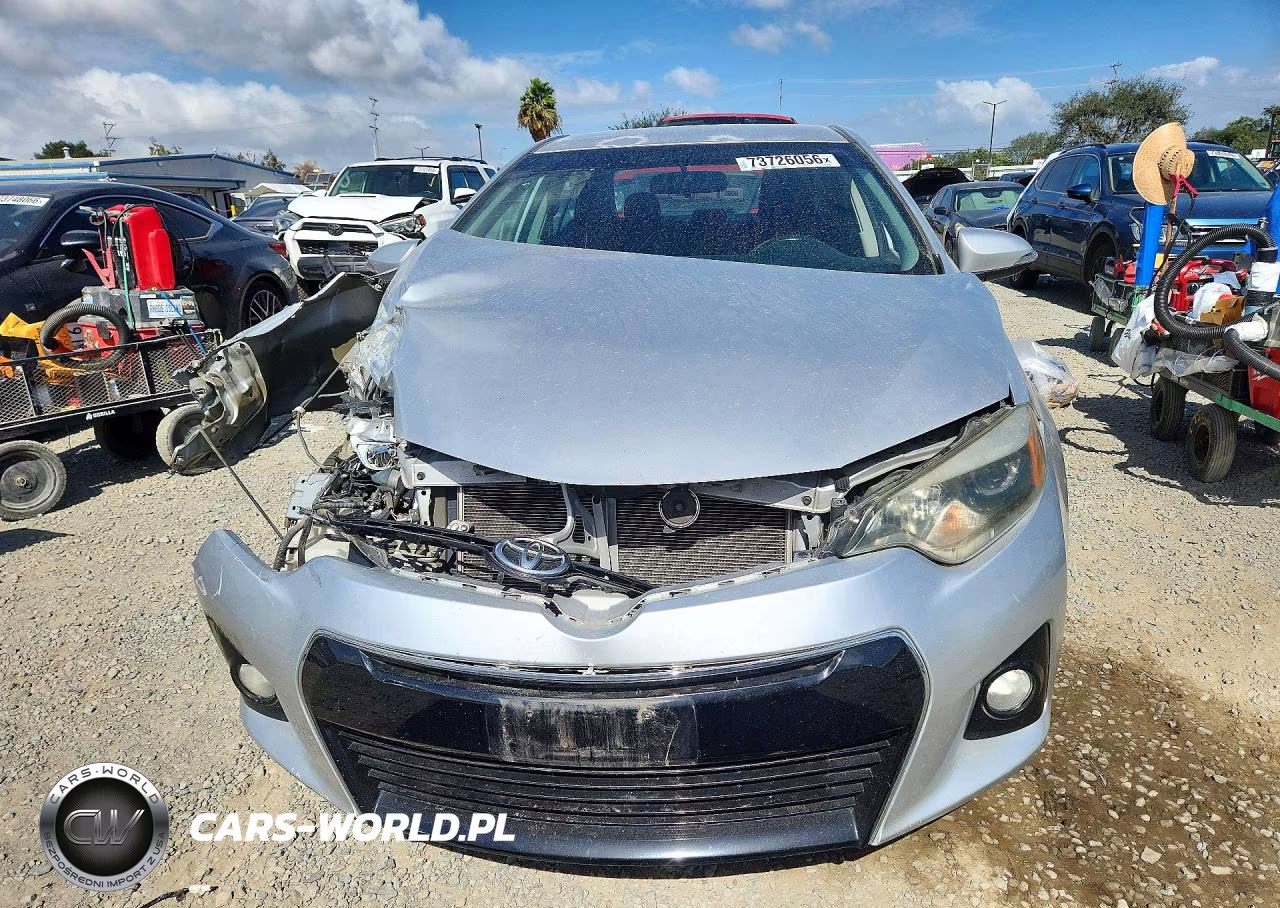 2014 Toyota Corolla S Premium VIN:5YFBURHE7EP166952 - 5