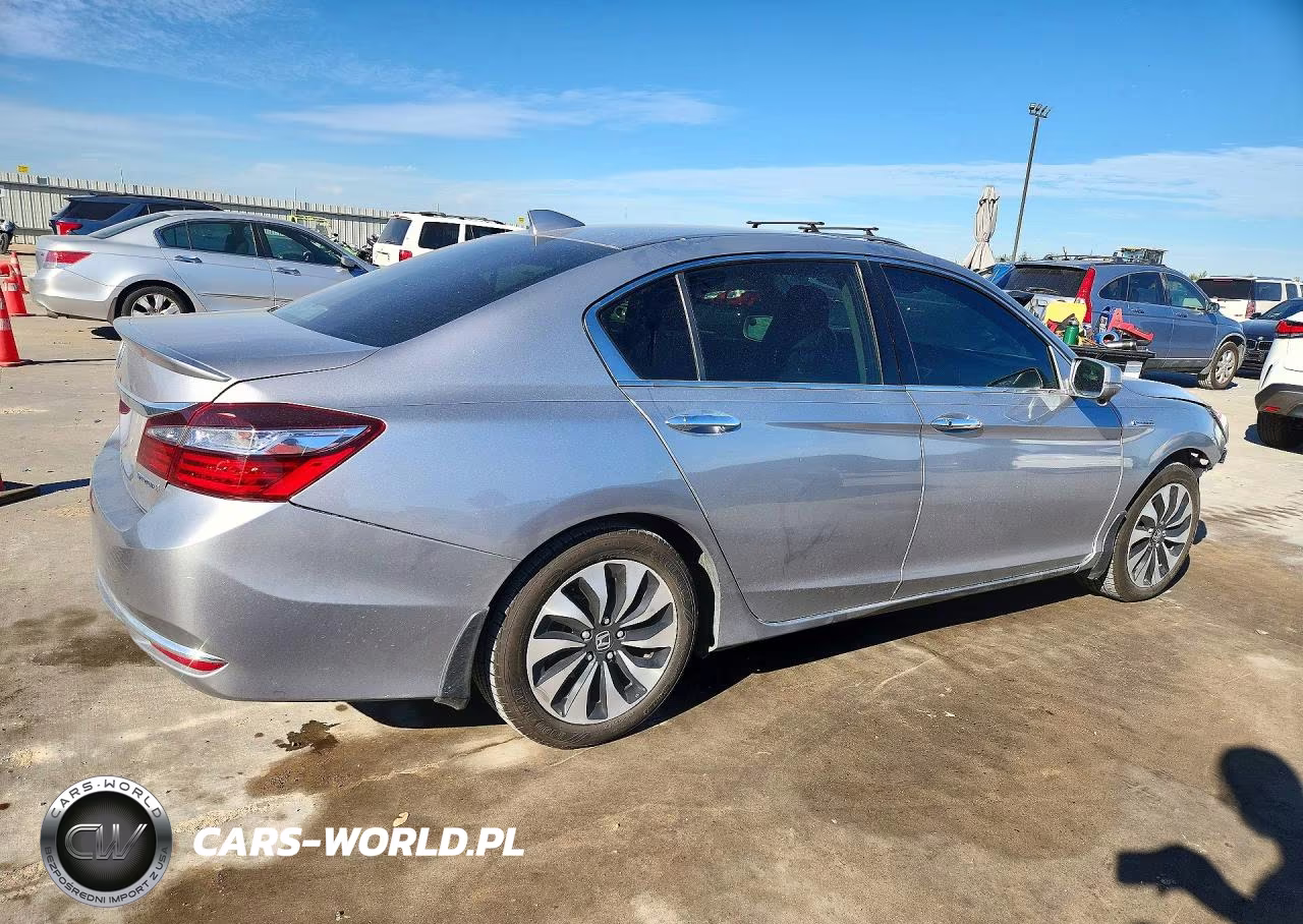 2017 Honda Accord Hybrid Exl VIN:JHMCR6F50HC029385 - 3