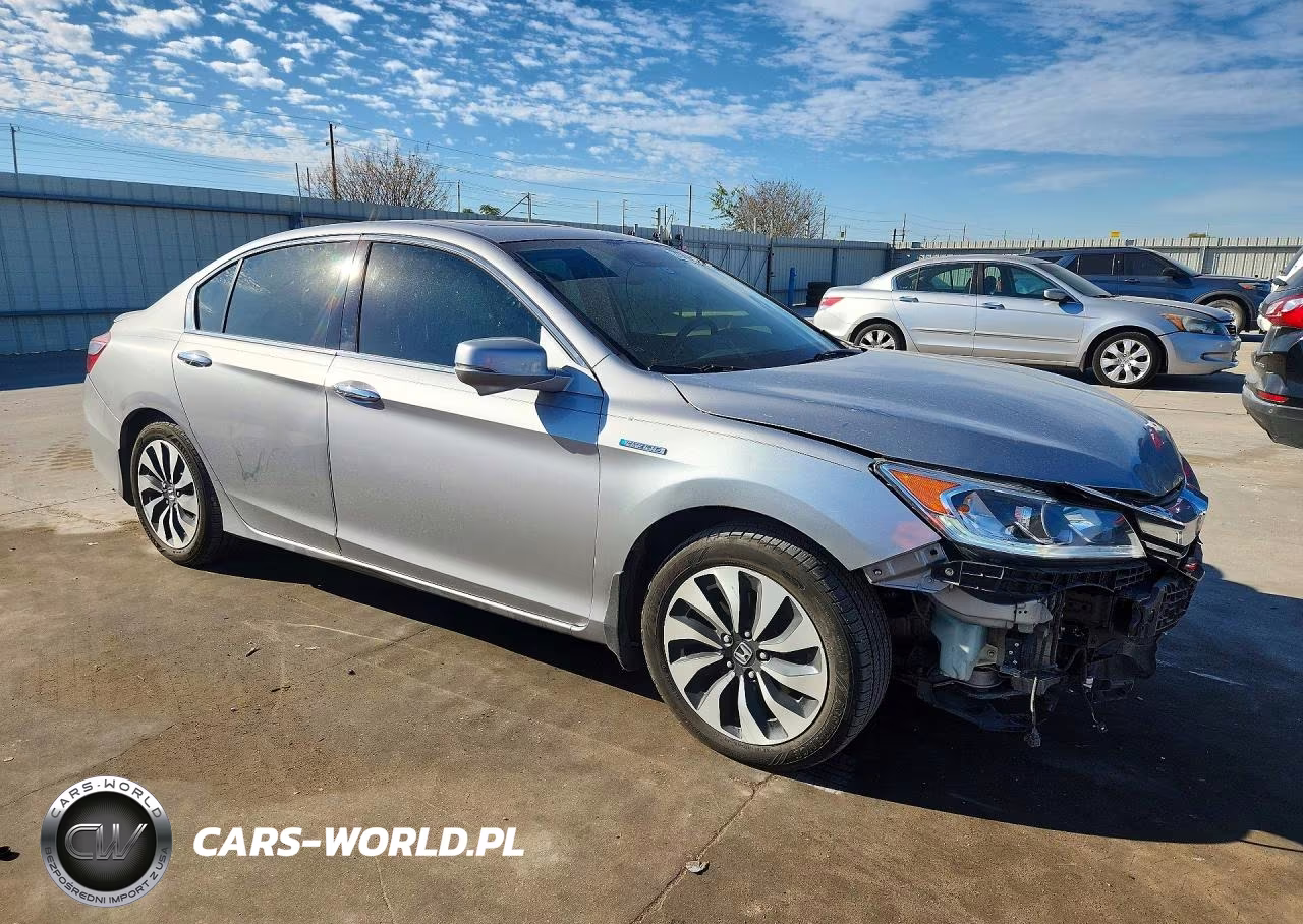 2017 Honda Accord Hybrid Exl VIN:JHMCR6F50HC029385 - 4