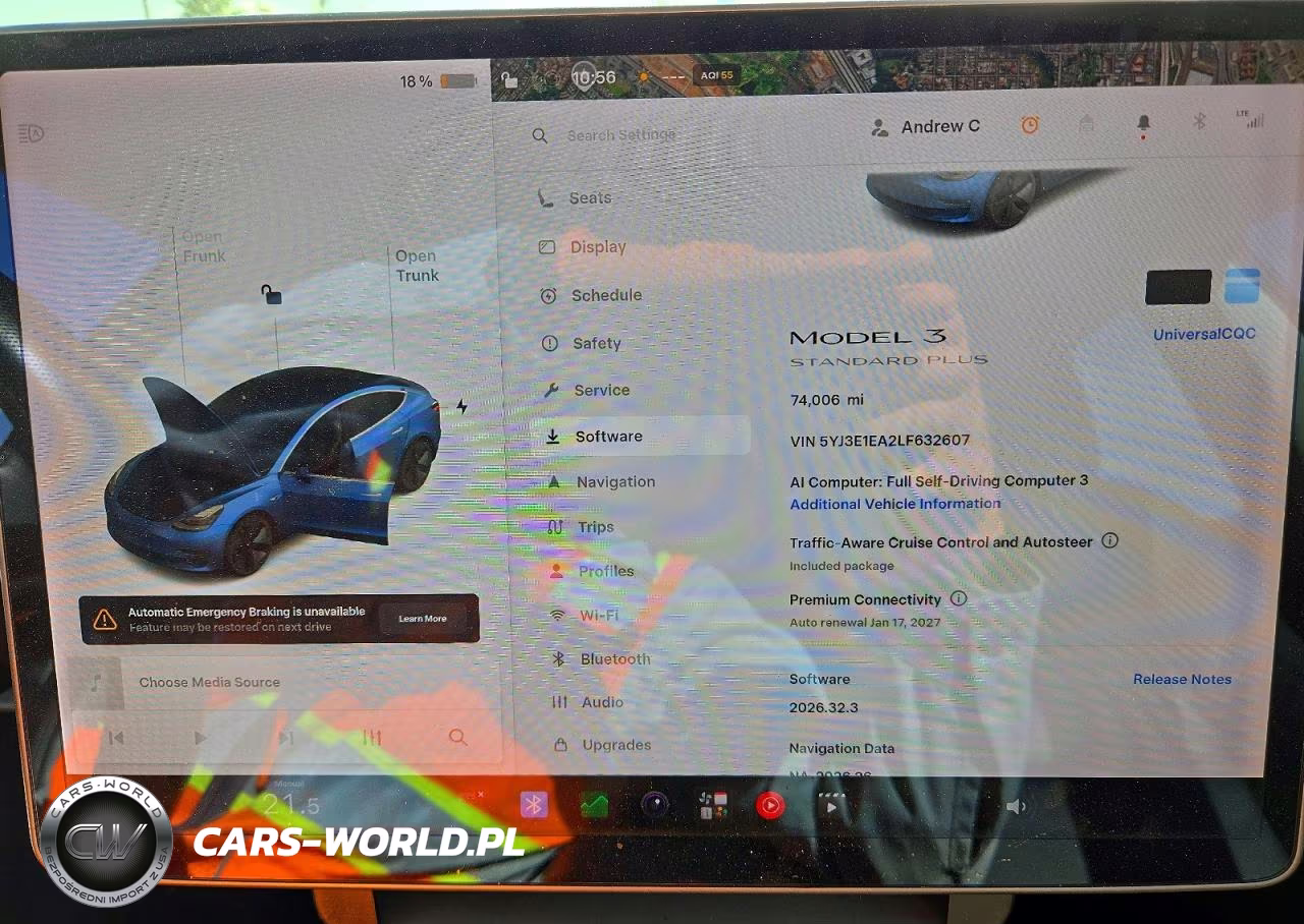 2020 Tesla Model 3 VIN:5YJ3E1EA2LF632607 - 9