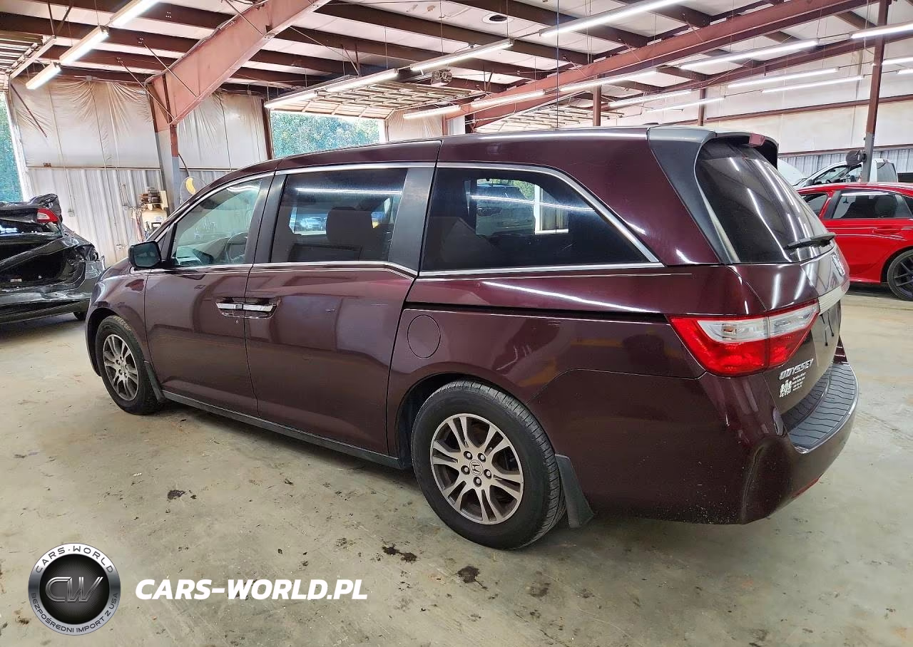 2013 Honda Odyssey Exl VIN:5FNRL5H66DB075281 - 2