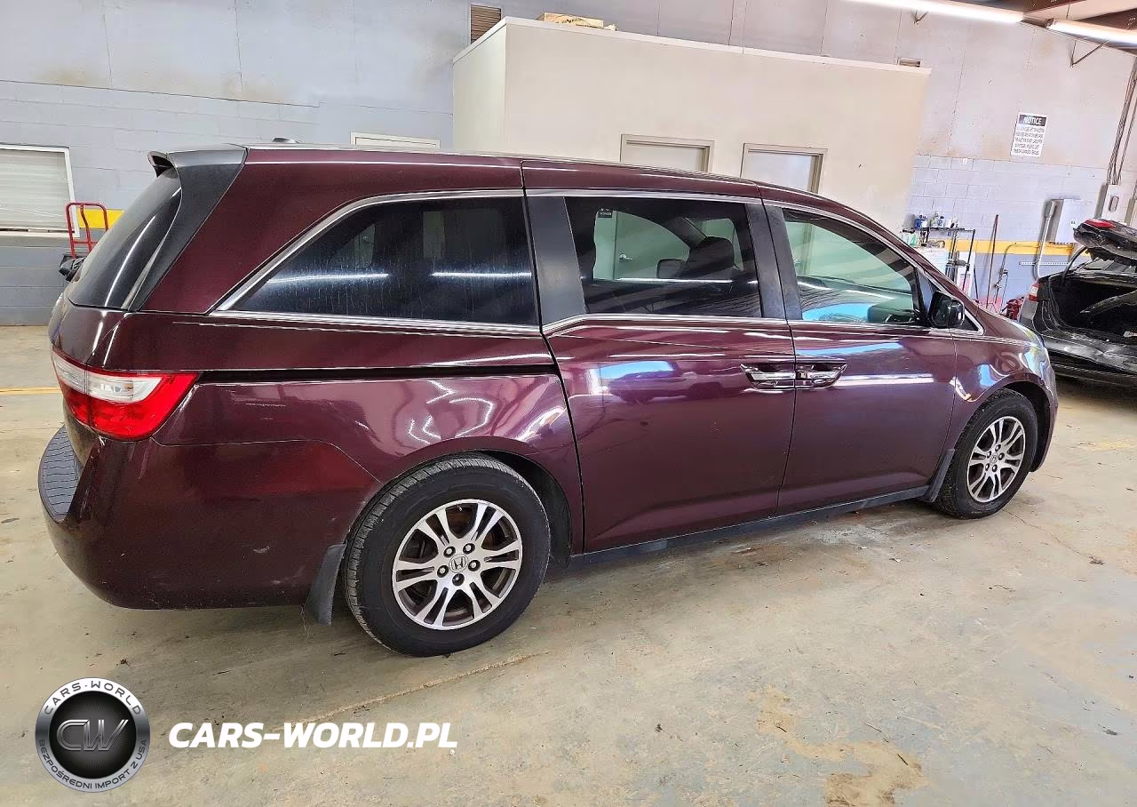 2013 Honda Odyssey Exl VIN:5FNRL5H66DB075281 - 3