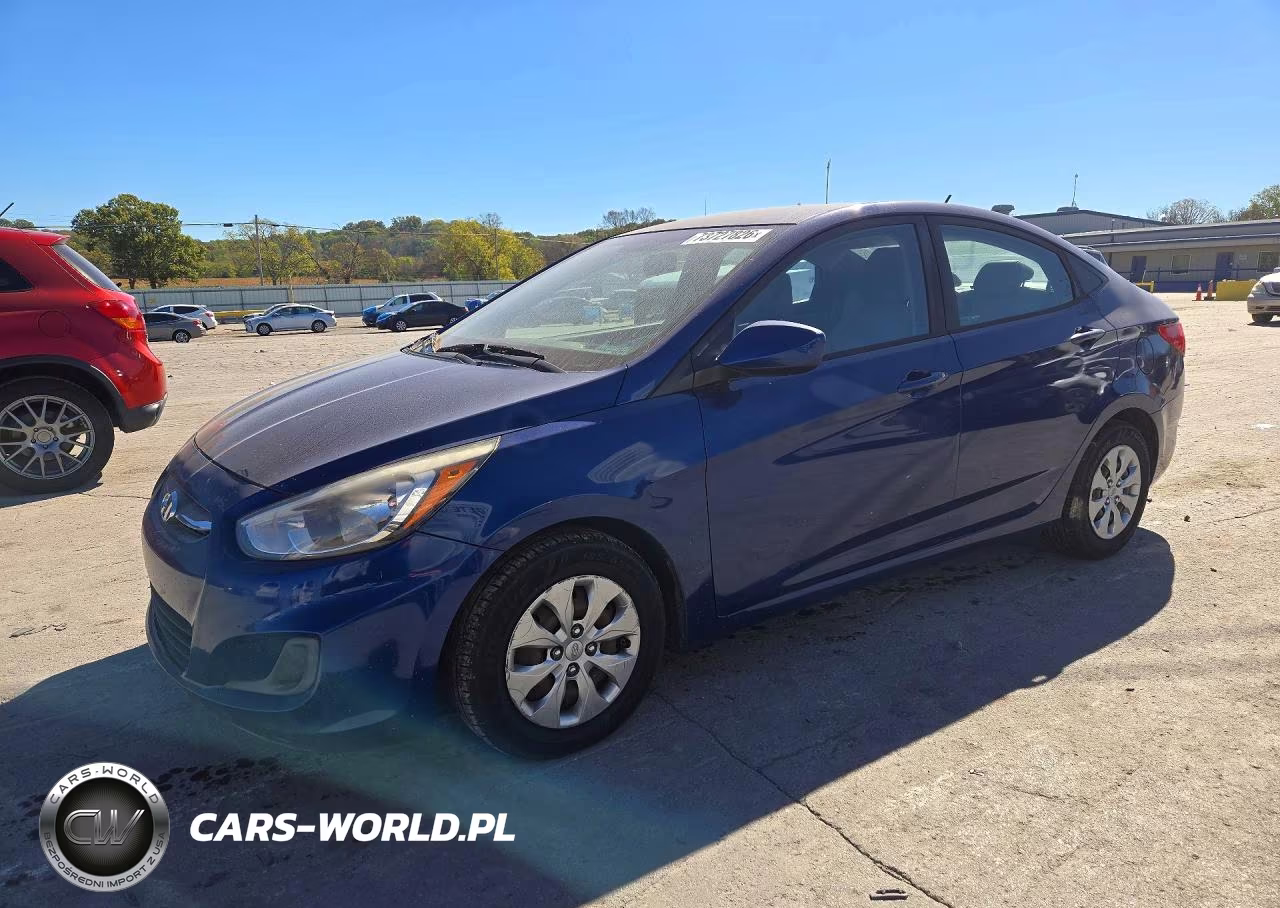 2017 Hyundai Accent Se VIN:KMHCT4AE4HU173851 - 1