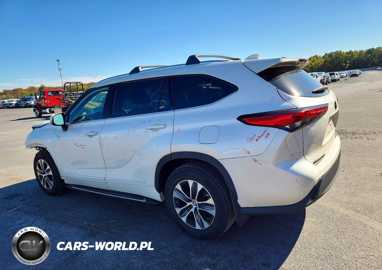 2021 Toyota Highlander Xle VIN:5TDGZRBH4MS135092 - 2