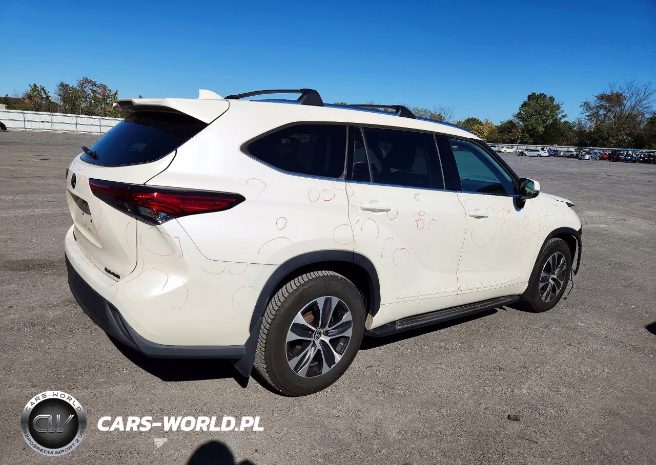 2021 Toyota Highlander Xle VIN:5TDGZRBH4MS135092 - 3
